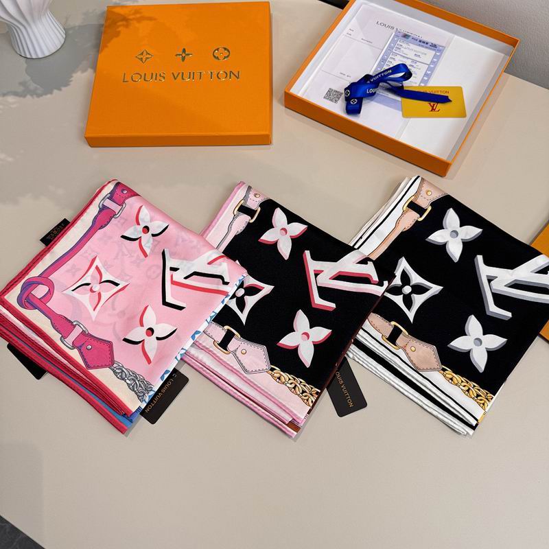 LV silk scarf hm22